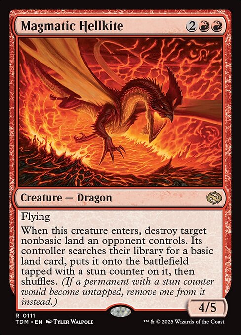 Magmatic Hellkite (Tarkir: Dragonstorm)