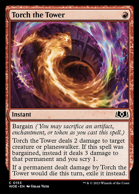Torch the Tower (Wilds of Eldraine)
