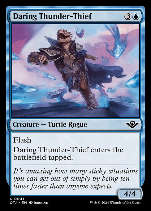 Daring Thunder-Thief (Outlaws of Thunder Junction)