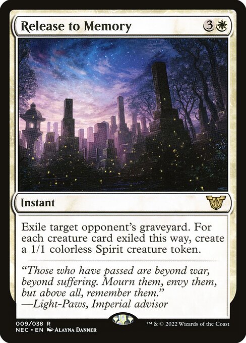 Release to Memory (Neon Dynasty Commander)
