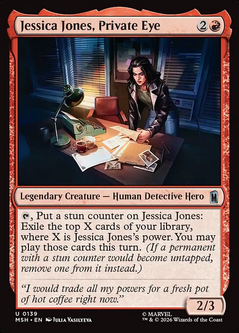 Jessica Jones, Private Eye (Marvel Super Heroes)