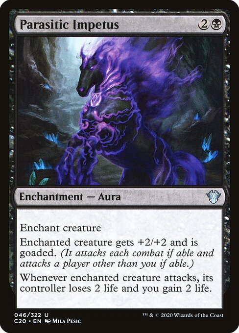 Parasitic Impetus (Commander 2020)