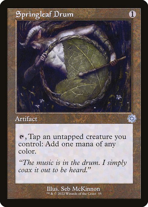 Springleaf Drum (The Brothers' War Retro Artifacts)