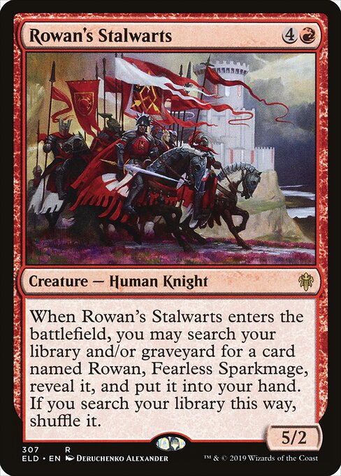 Rowan's Stalwarts (Throne of Eldraine)