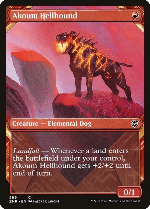 Akoum Hellhound (Zendikar Rising)