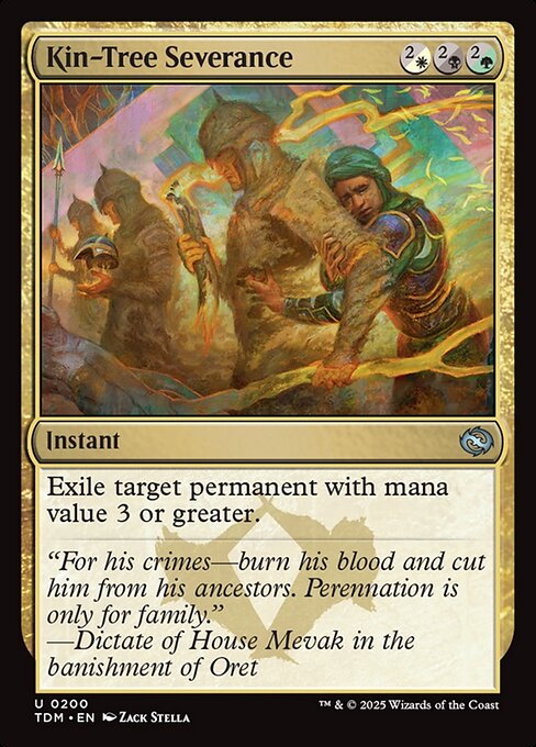 Kin-Tree Severance (Tarkir: Dragonstorm)