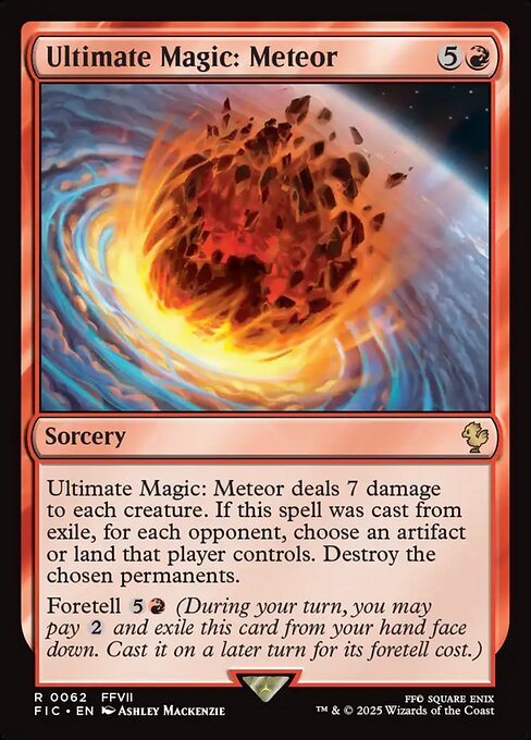Ultimate Magic: Meteor (Final Fantasy Commander)