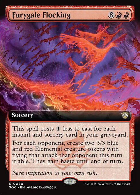 Furygale Flocking (Secrets of Strixhaven Commander)