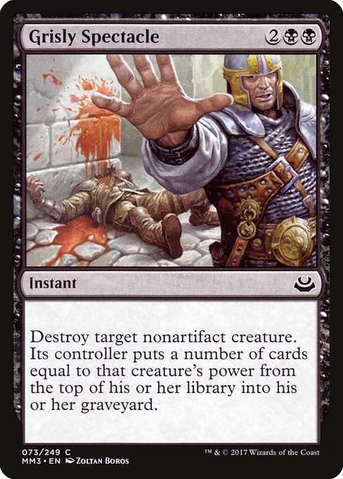 Grisly Spectacle (Modern Masters 2017)