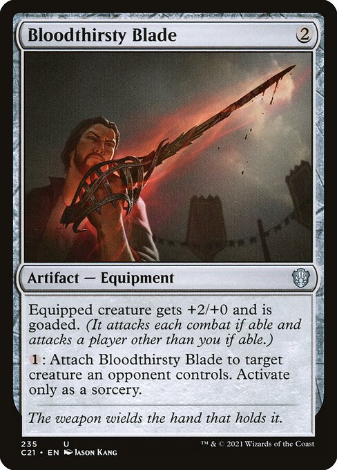 Bloodthirsty Blade (Commander 2021)