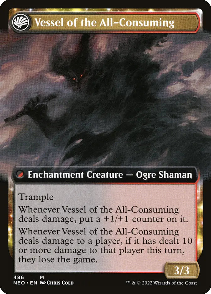 Hidetsugu Consumes All // Vessel of the All-Consuming (Kamigawa: Neon Dynasty)