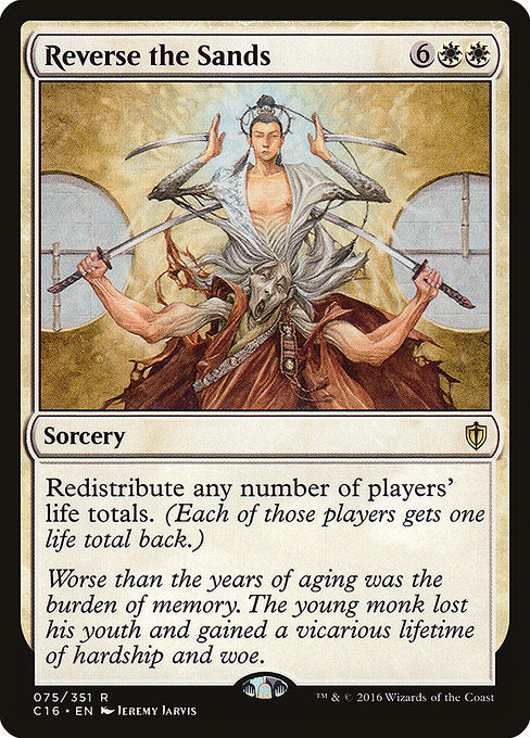 Reverse the Sands (Commander 2016)