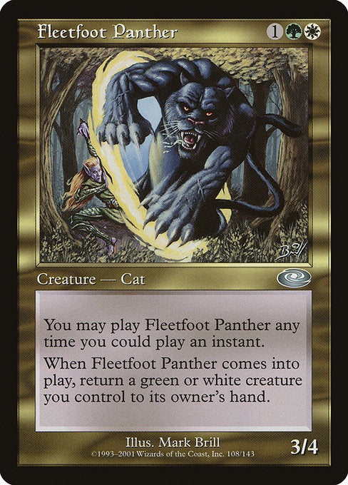 Fleetfoot Panther (Planeshift)