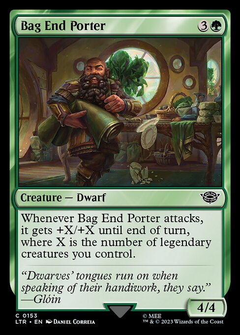 Bag End Porter (The Lord of the Rings: Tales of Middle-earth)