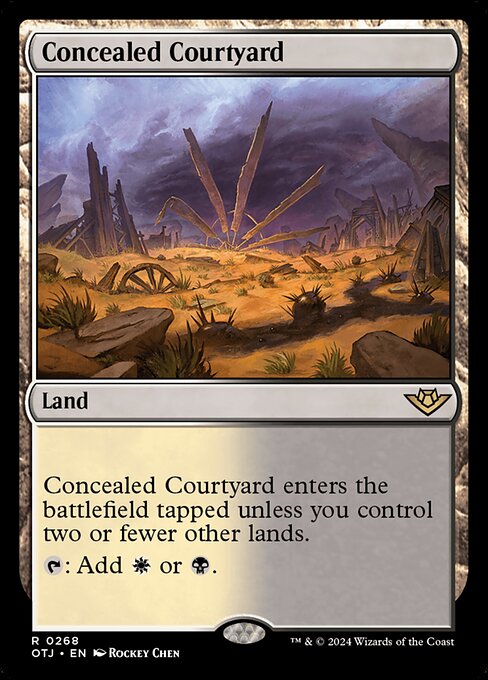 Concealed Courtyard (Outlaws of Thunder Junction)
