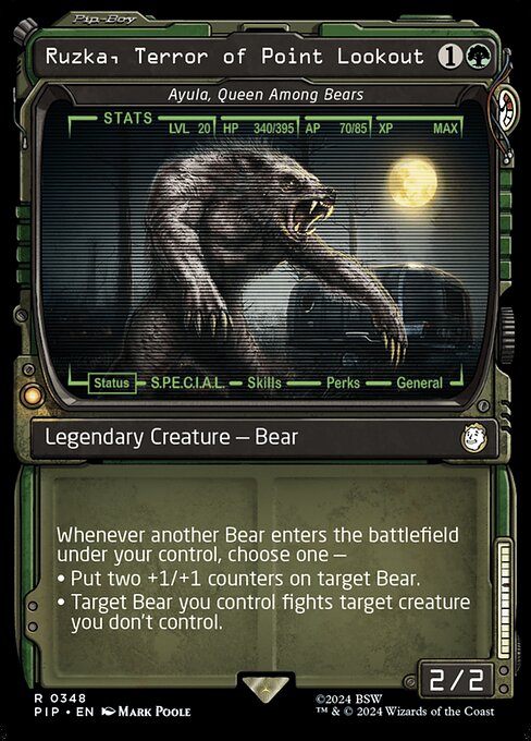 Ayula, Queen Among Bears (Fallout)