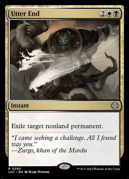 Utter End (The Lost Caverns of Ixalan Commander)