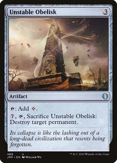 Unstable Obelisk (Jumpstart)