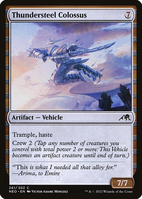 Thundersteel Colossus (Kamigawa: Neon Dynasty)