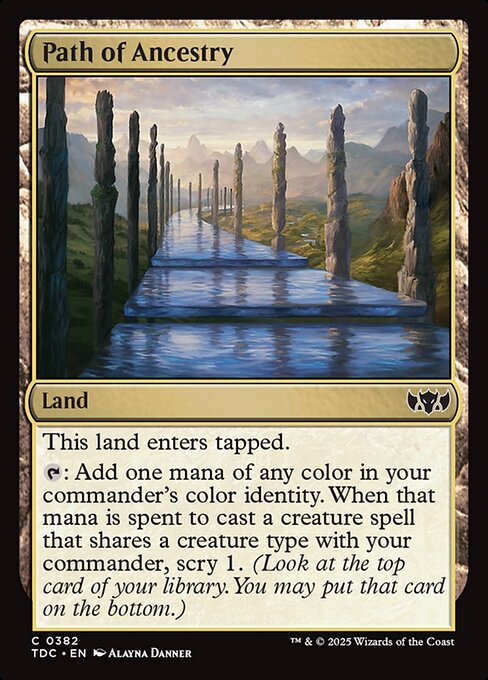 Path of Ancestry (Tarkir: Dragonstorm Commander)