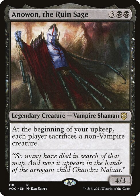 Anowon, the Ruin Sage (Crimson Vow Commander)