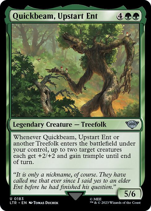 Quickbeam, Upstart Ent (The Lord of the Rings: Tales of Middle-earth)
