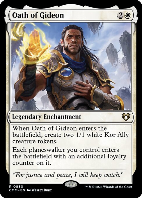 Oath of Gideon (Commander Masters)
