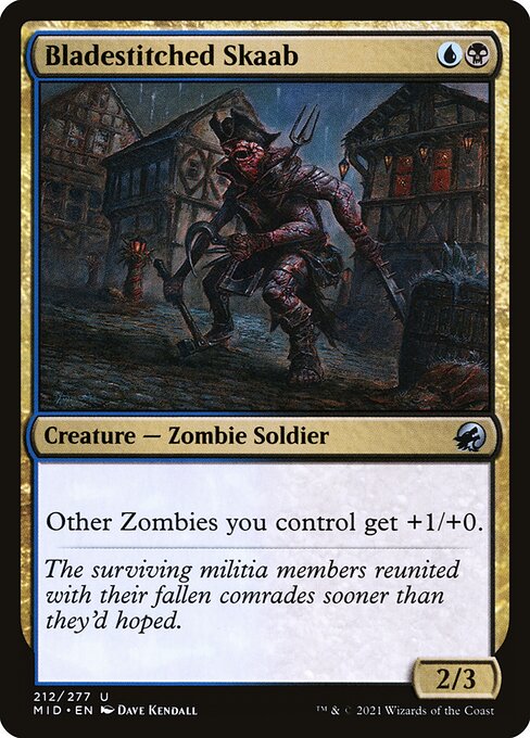 Bladestitched Skaab (Innistrad: Midnight Hunt)