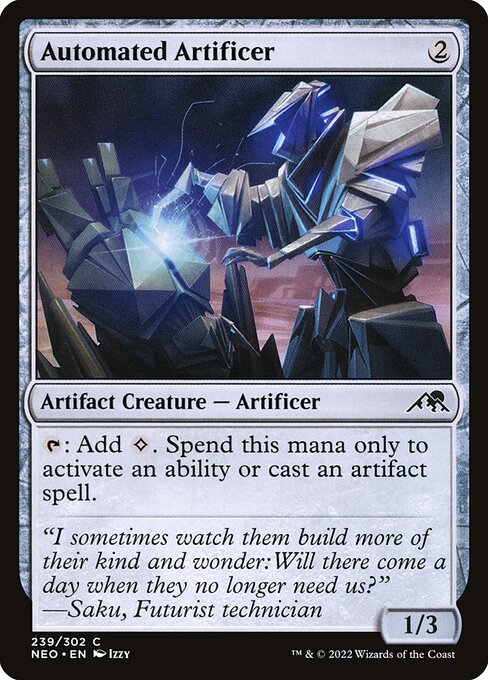 Automated Artificer (Kamigawa: Neon Dynasty)