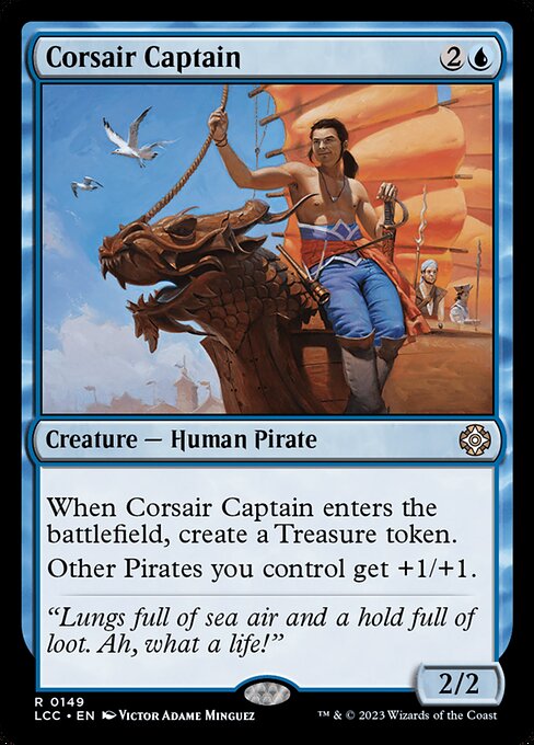 Corsair Captain (The Lost Caverns of Ixalan Commander)
