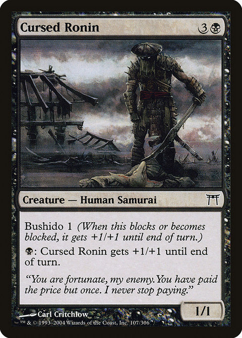 Cursed Ronin (Champions of Kamigawa)