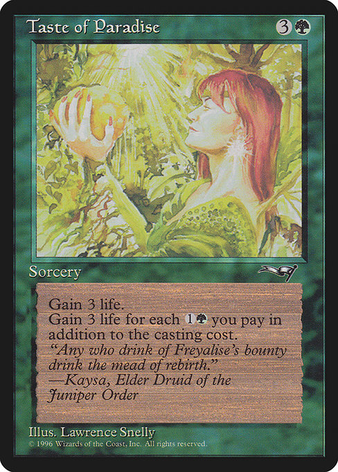 Taste of Paradise (Alliances)