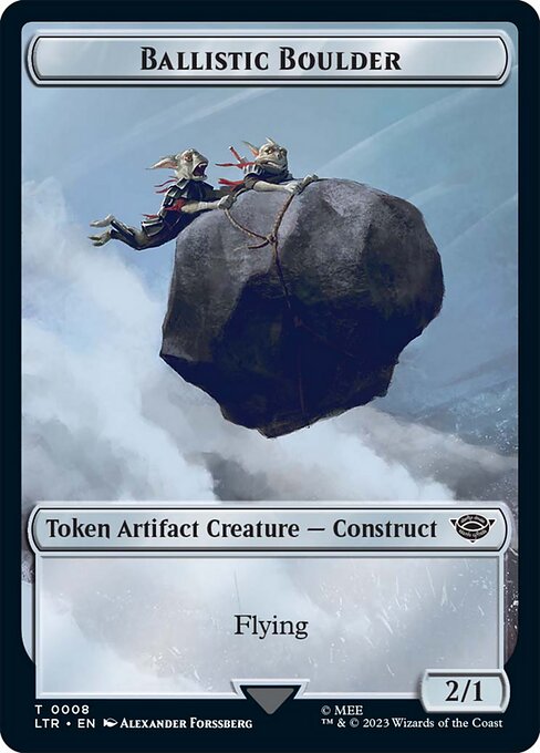 Ballistic Boulder (Tales of Middle-earth Tokens)