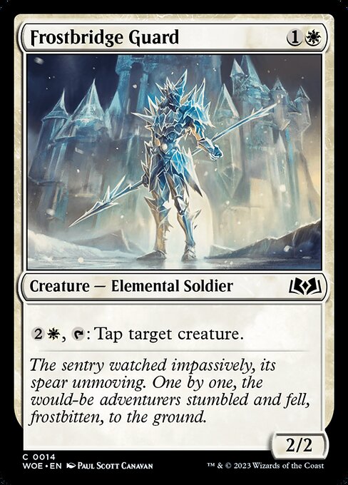Frostbridge Guard (Wilds of Eldraine)
