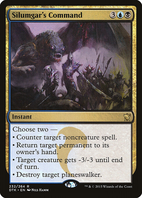 Silumgar's Command (Dragons of Tarkir)