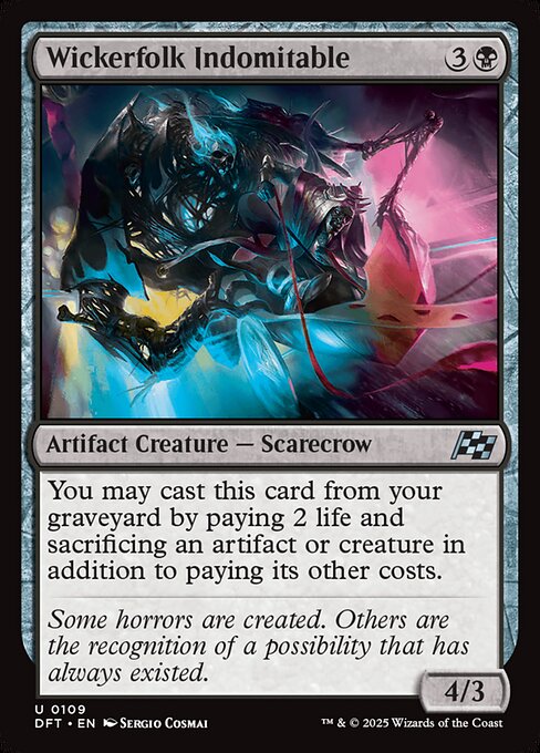Wickerfolk Indomitable (Aetherdrift)