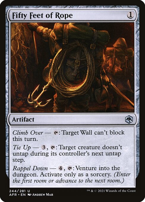 Fifty Feet of Rope (Adventures in the Forgotten Realms)