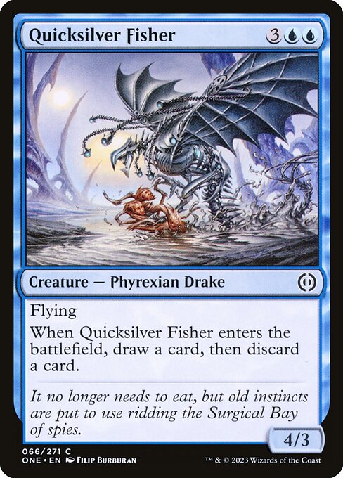 Quicksilver Fisher (Phyrexia: All Will Be One)