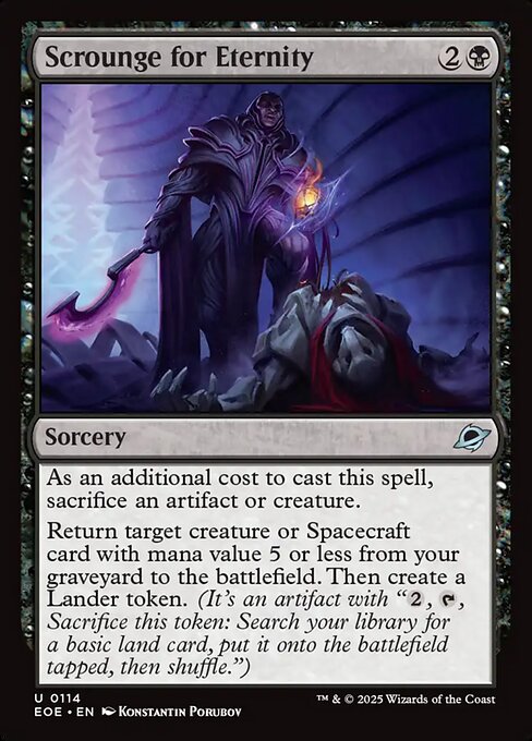 Scrounge for Eternity (Edge of Eternities)