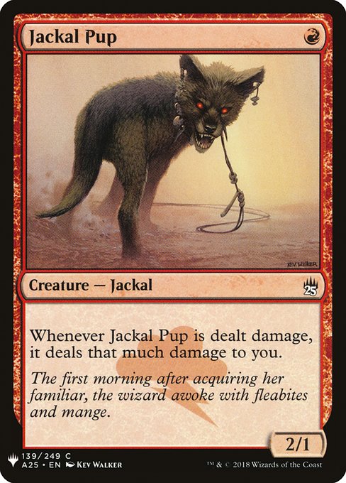 Jackal Pup (The List)