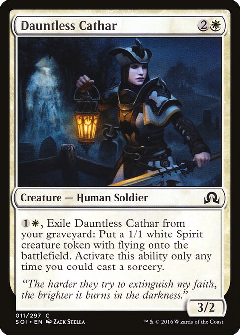 Dauntless Cathar (Shadows over Innistrad) Russian