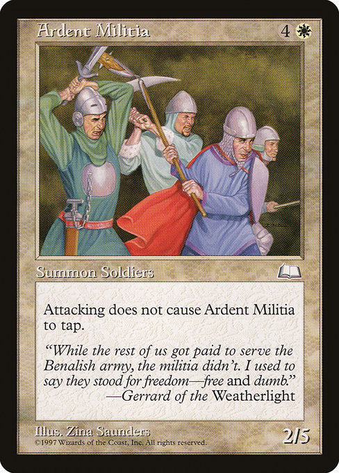 Ardent Militia (Weatherlight)