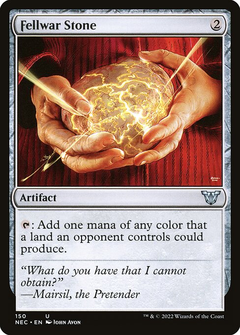 Fellwar Stone (Neon Dynasty Commander)