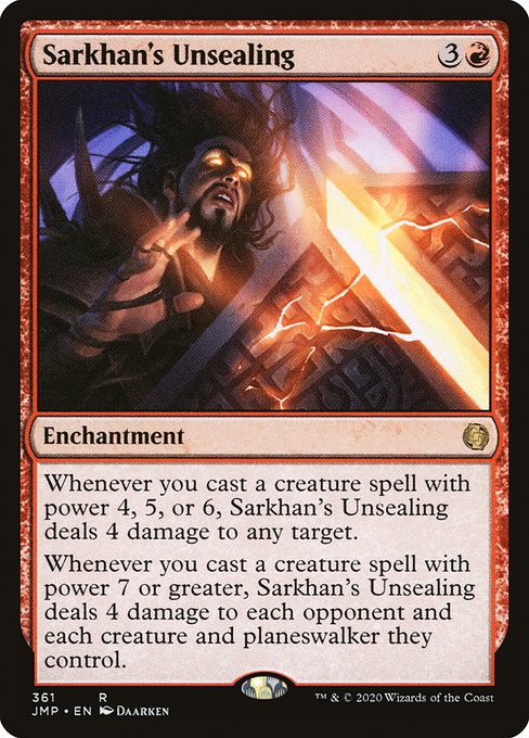 Sarkhan's Unsealing (Jumpstart)