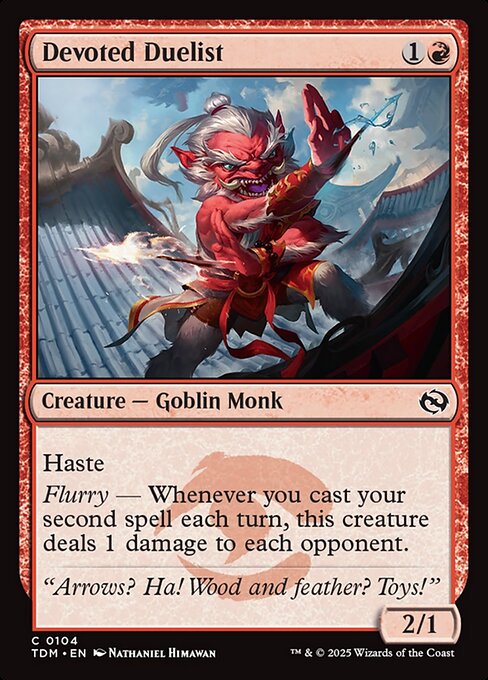 Devoted Duelist (Tarkir: Dragonstorm)