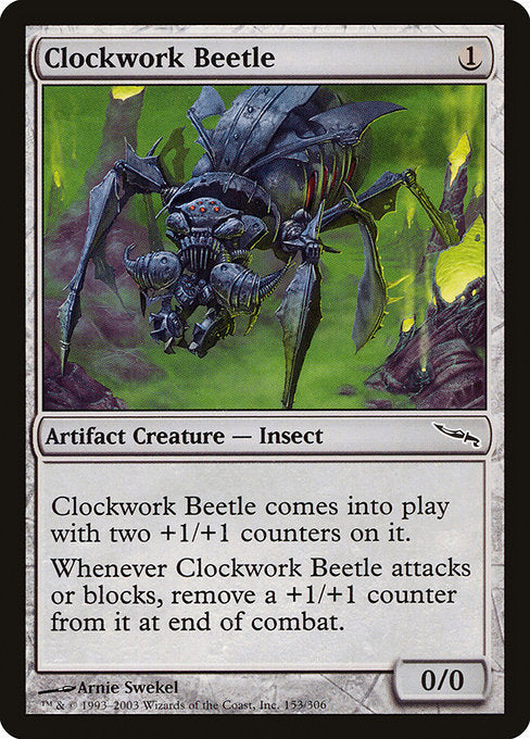 Clockwork Beetle (Mirrodin)