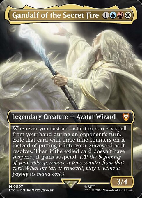 Gandalf of the Secret Fire (Tales of Middle-earth Commander)