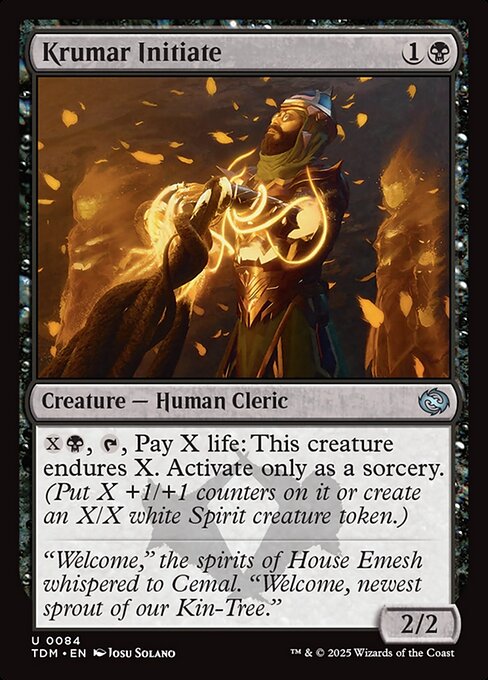 Krumar Initiate (Tarkir: Dragonstorm)