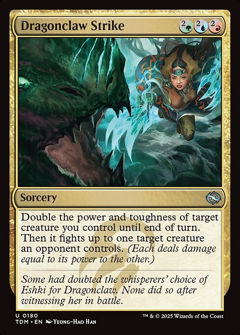 Dragonclaw Strike (Tarkir: Dragonstorm)