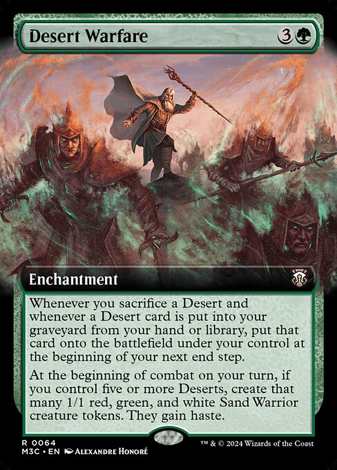 Desert Warfare (Modern Horizons 3 Commander)
